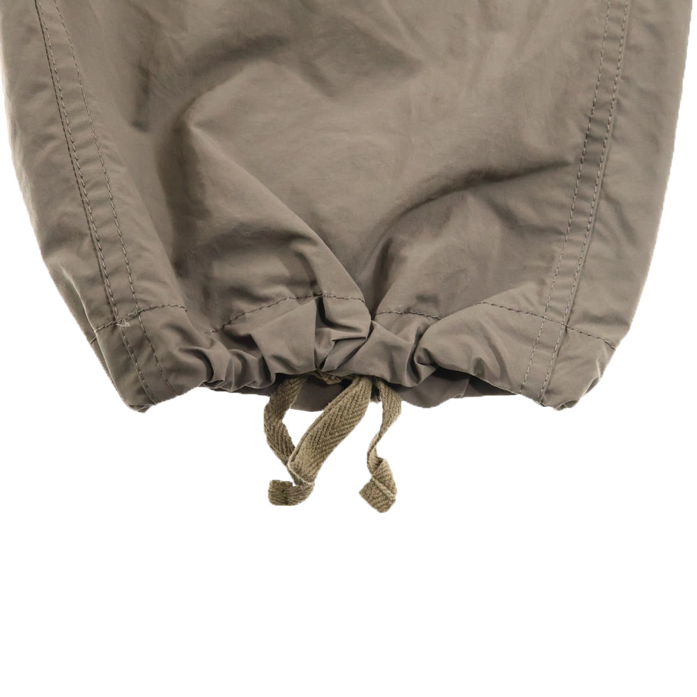Sacai(サカイ) 23AW Matte Taffeta Pants ベルテッドサルエルパンツ ブラウン 23-03142M