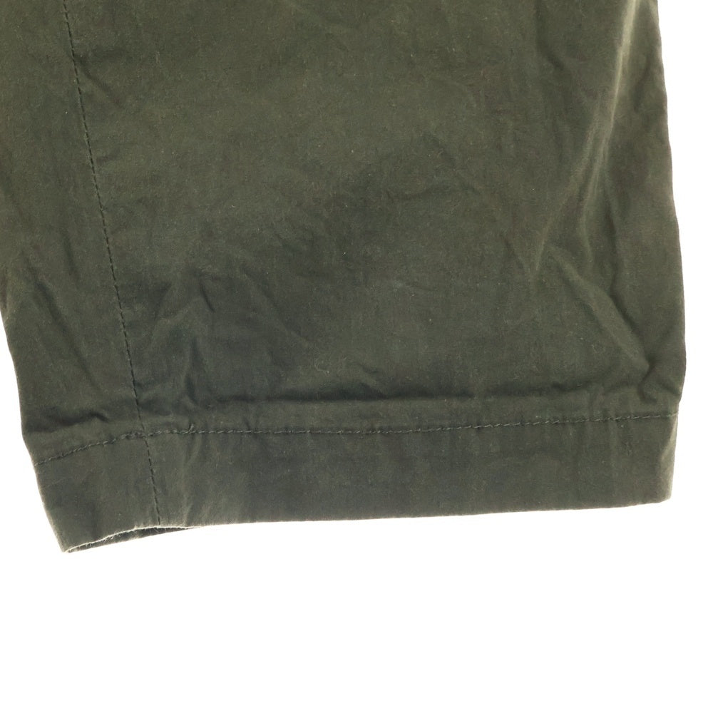 Sacai(サカイ) 21AW COTTON OXFORD PANTS ベルベット切替 ミリタリーカーゴパンツ カーキ 21-02597M