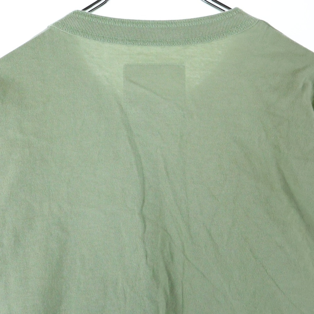 Sacai(サカイ) 24SS ×Carhartt WIP L/S T-Shirt カーハートダブリューアイピー レイヤード長袖Tシャツ カットソー ライムグリーン 24-0726S