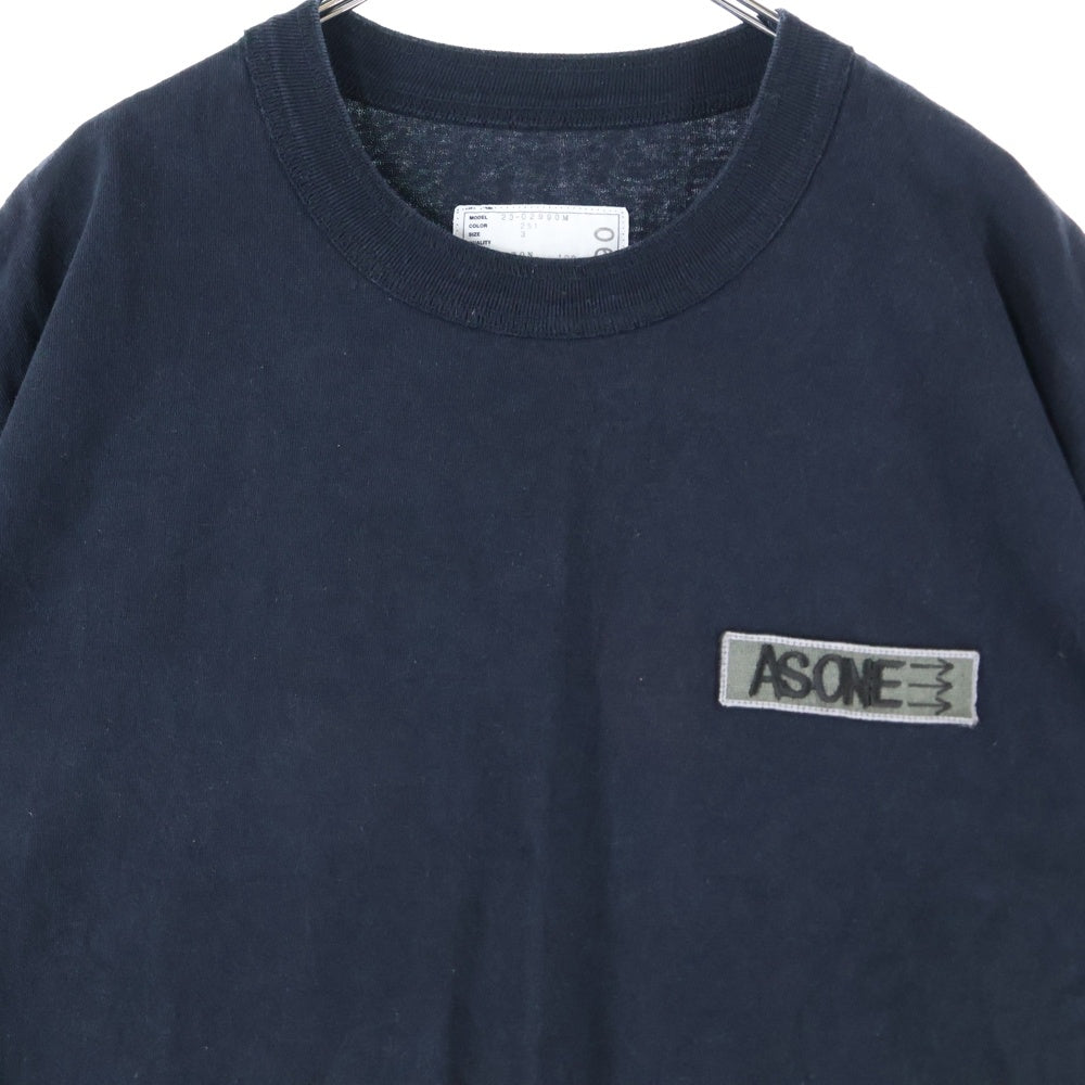 Sacai(サカイ) 23SS Eric Haze Patch T-Shirt エリックヘイズ パッチロゴ 半袖Tシャツ カットソー ブラック 23-02990M