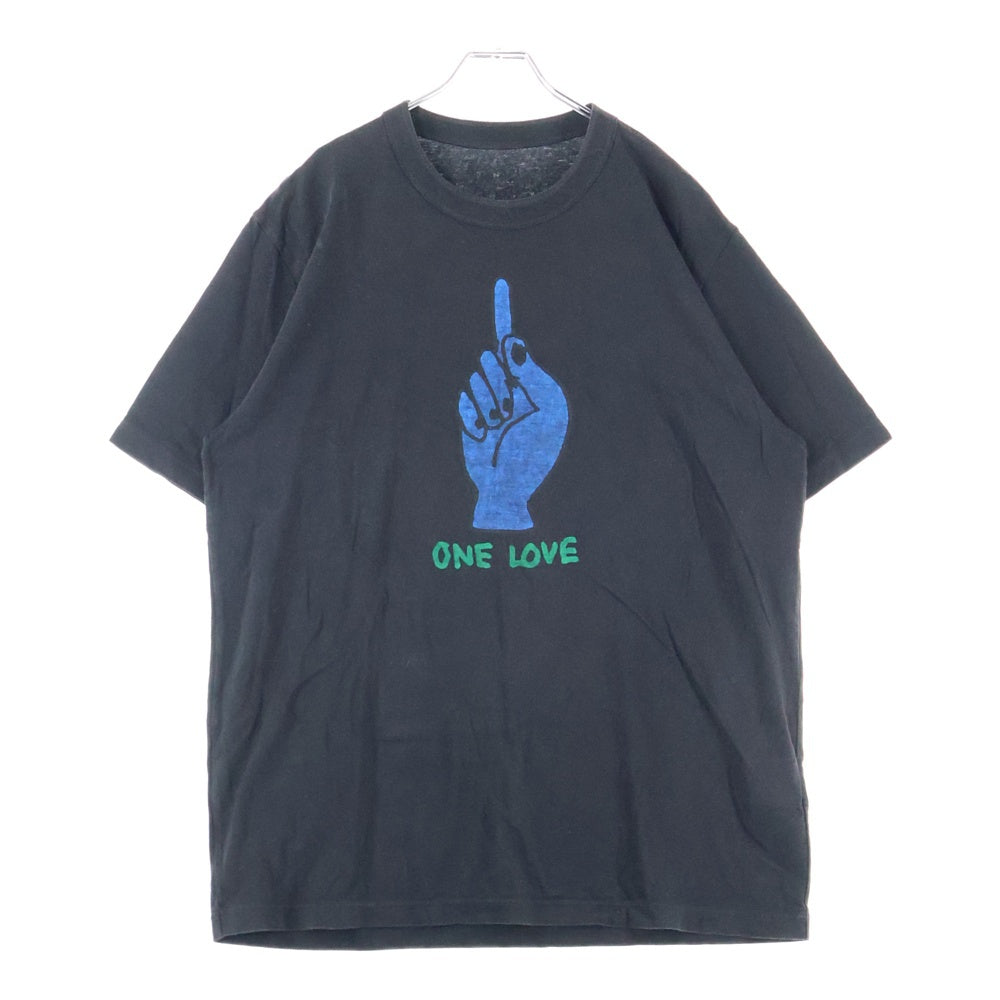 Sacai(サカイ) 24AW Gonz ONE LOVE S/S T-Shirt ゴンズ プリント半袖Tシャツ カットソー ブラック 24-0817S