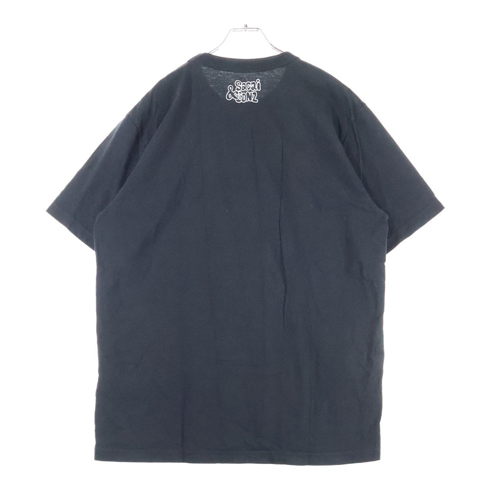 Sacai(サカイ) 24AW Gonz ONE LOVE S/S T-Shirt ゴンズ プリント半袖Tシャツ カットソー ブラック 24-0817S
