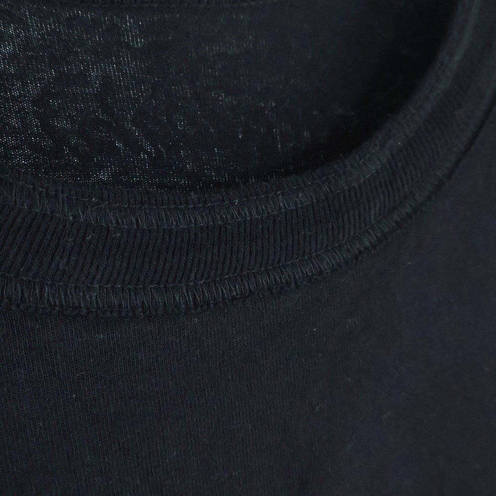 Sacai(サカイ) 22AW MADSAKI L/S T-Shirt マッドサキ レイヤード長袖Tシャツ カットソー ブラック 22-0407S