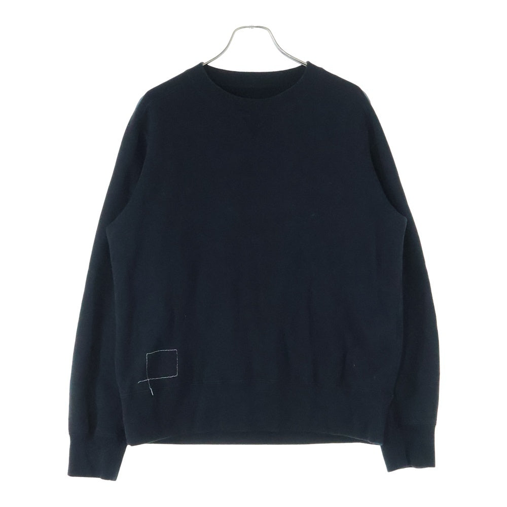 Sacai(サカイ) 25SS ×WTAPS Print Pullover ダブルタップス ペイントロゴスウェットクルーネック トレー ブラック 25-0926S