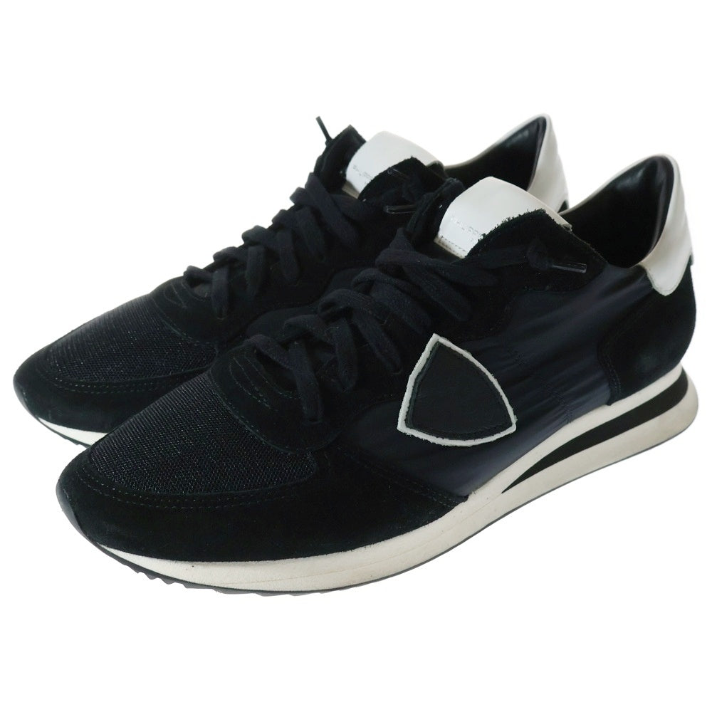 PHILIPPE MODEL(フィリップモデル) TROPEZ X BASIC トロぺ エックス ベーシック ローカットスニーカー ブラック TZLU2109