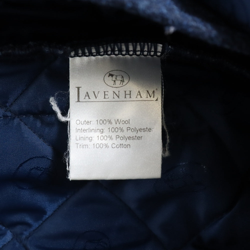 LAVENHAM(ラベンハム) キルティングジャケット ウール ネイビー