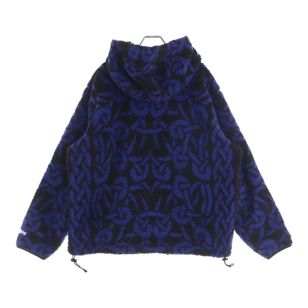 SUPREME(シュプリーム) 21AW Celtic Knot Reversible WINDSTOPPER Fleece Hooded Jacket セルティック ノット リバーシブル ウインドストッパー フリースフーデッドジャケット