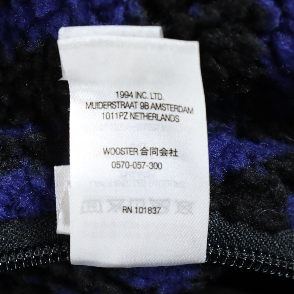 SUPREME(シュプリーム) 21AW Celtic Knot Reversible WINDSTOPPER Fleece Hooded Jacket セルティック ノット リバーシブル ウインドストッパー フリースフーデッドジャケット