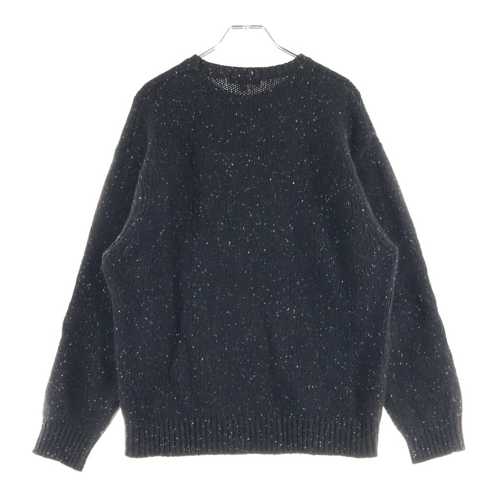 SUPREME(シュプリーム) 22AW Small Box Speckls Sweater スモールボックス スペクルドニットセーター ブラック