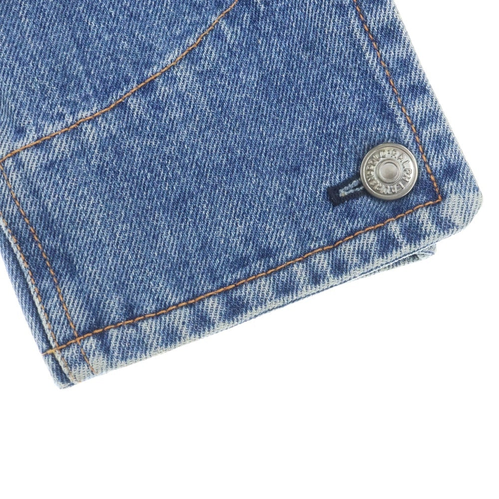 POLO RALPH LAUREN(ポロラルフローレン) 80s VINTAGE 襟コーデユロイ 4ポケット デニムジャケット ジージャン インディゴ