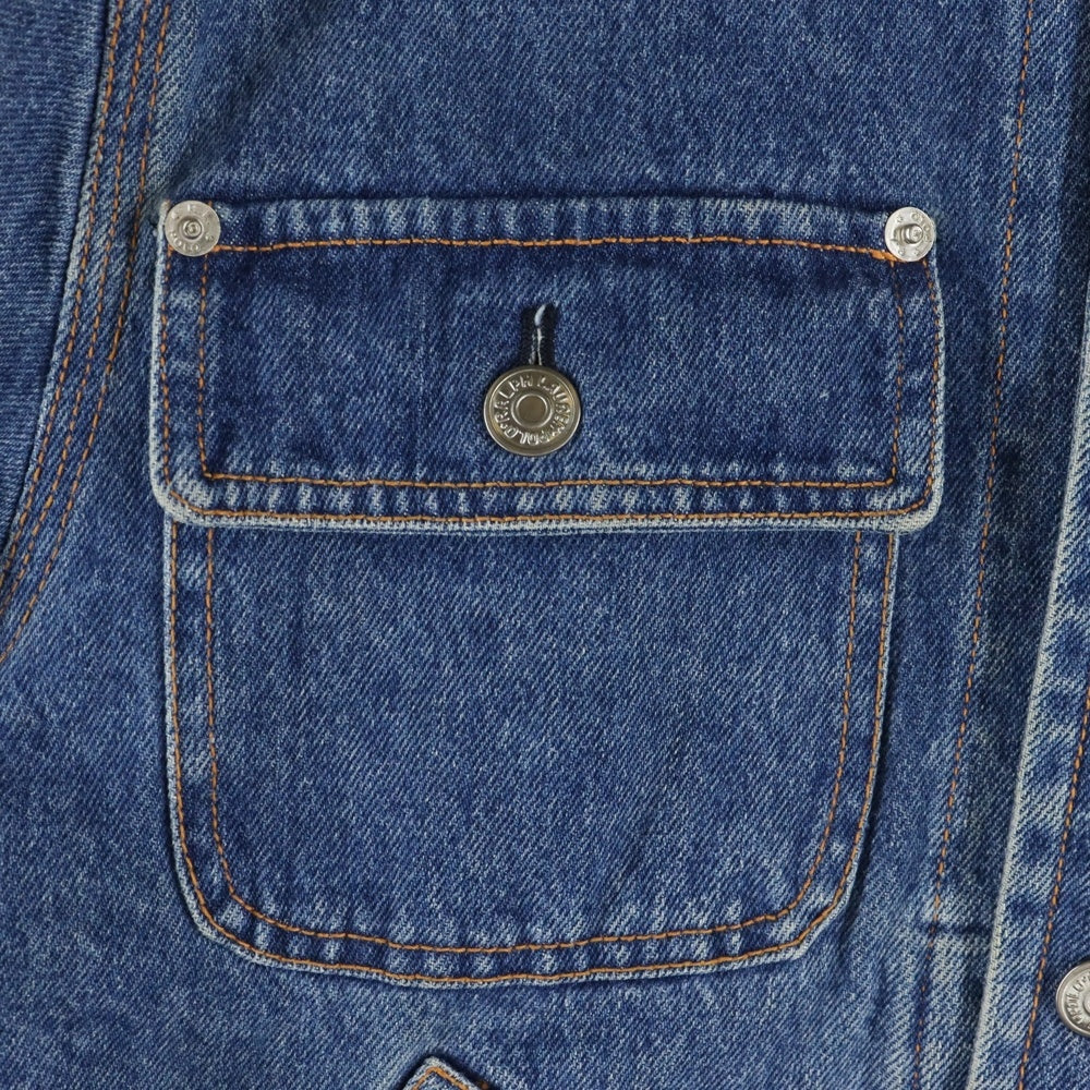 POLO RALPH LAUREN(ポロラルフローレン) 80s VINTAGE 襟コーデユロイ 4ポケット デニムジャケット ジージャン インディゴ