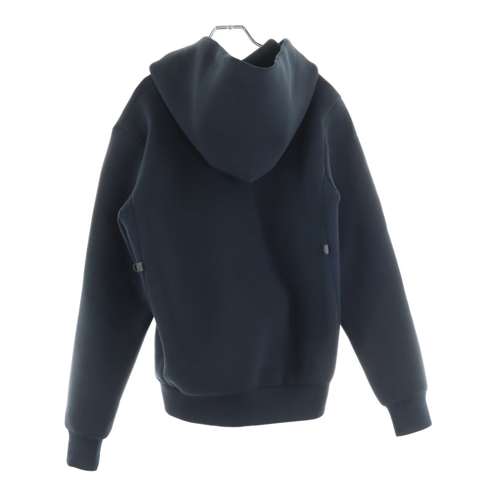 FUMITO GANRYU(フミトガンリュウ) 19SS WATER RESISTANT HOODY ボンディング ジップアップパーカー ブラック