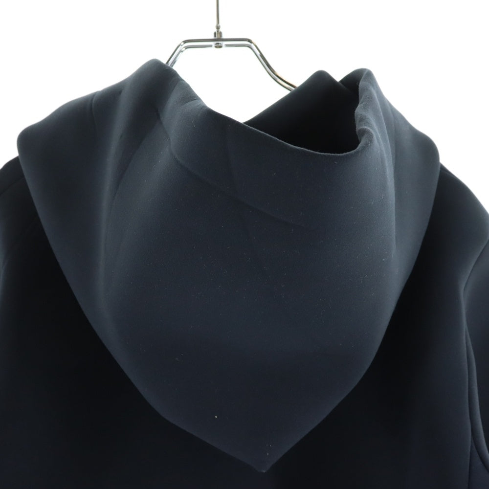 FUMITO GANRYU(フミトガンリュウ) 19SS WATER RESISTANT HOODY ボンディング ジップアップパーカー ブラック