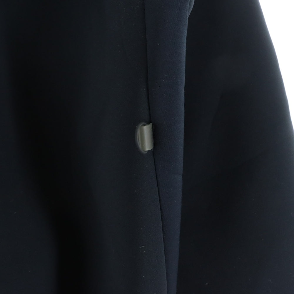 FUMITO GANRYU(フミトガンリュウ) 19SS WATER RESISTANT HOODY ボンディング ジップアップパーカー ブラック