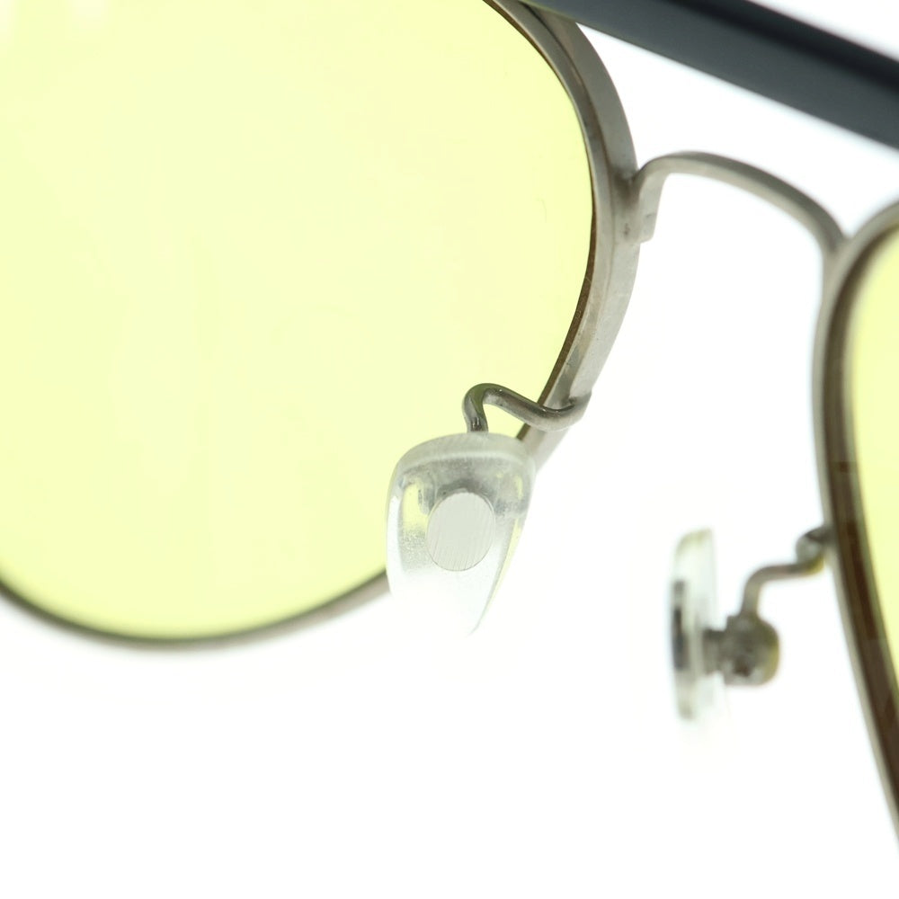 TENDERLOIN(テンダーロイン) T-CHOPPER ティアドロップ サングラス アイウェア Silver Yellow