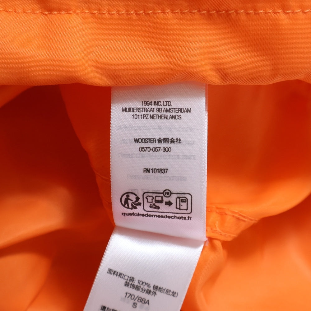 SUPREME(シュプリーム) 24SS Nylon Chore Coat ナイロンチョアコート クラシックロゴ 4ポケットナイロンコート オレンジ