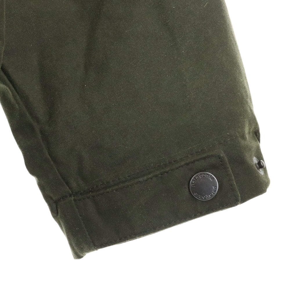 PATAGONIA(パタゴニア) 23AW Waxed Cotton Jacket ワックス ジップアップ コットンジャケット カーキ STY26825FA23