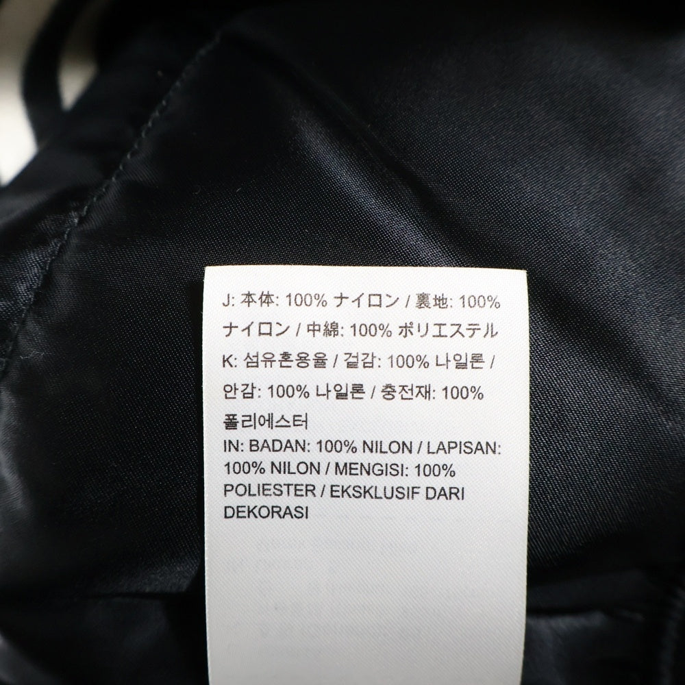 SUPREME(シュプリーム) 18SS×NIKE NBA Teams Warm-Up Jacket ナイキ エヌビーエー ロゴエンブロイダリー ウォームアップ スタジアムジャケット ブラック AO3631-010
