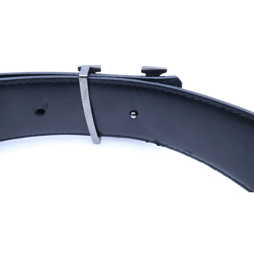 LOUIS VUITTON(ルイヴィトン) LV イニシャル モノグラム 40MM レザーベルト ブラック M9043