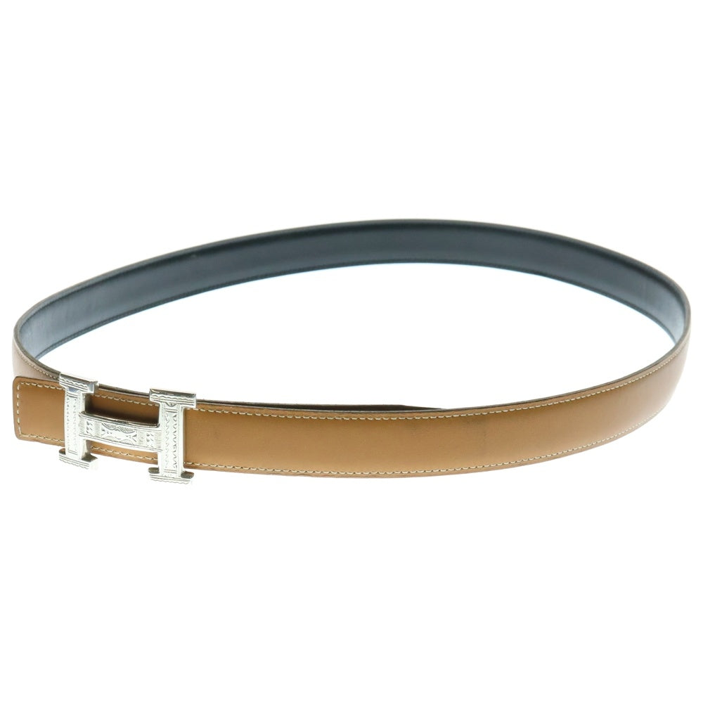 HERMES(エルメス) トゥアレグ ミニコンスタンスベルト 24mm □B刻印 シルバー/ブラック