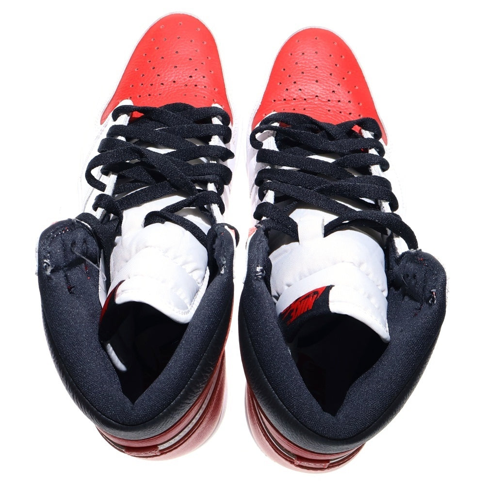 NIKE(ナイキ) AIR JORDAN 1 HIGH OG HERITAGE エアジョーダン ヘリテージ ハイカットスニーカー ホワイト/レッド US11/29cm 555088-161