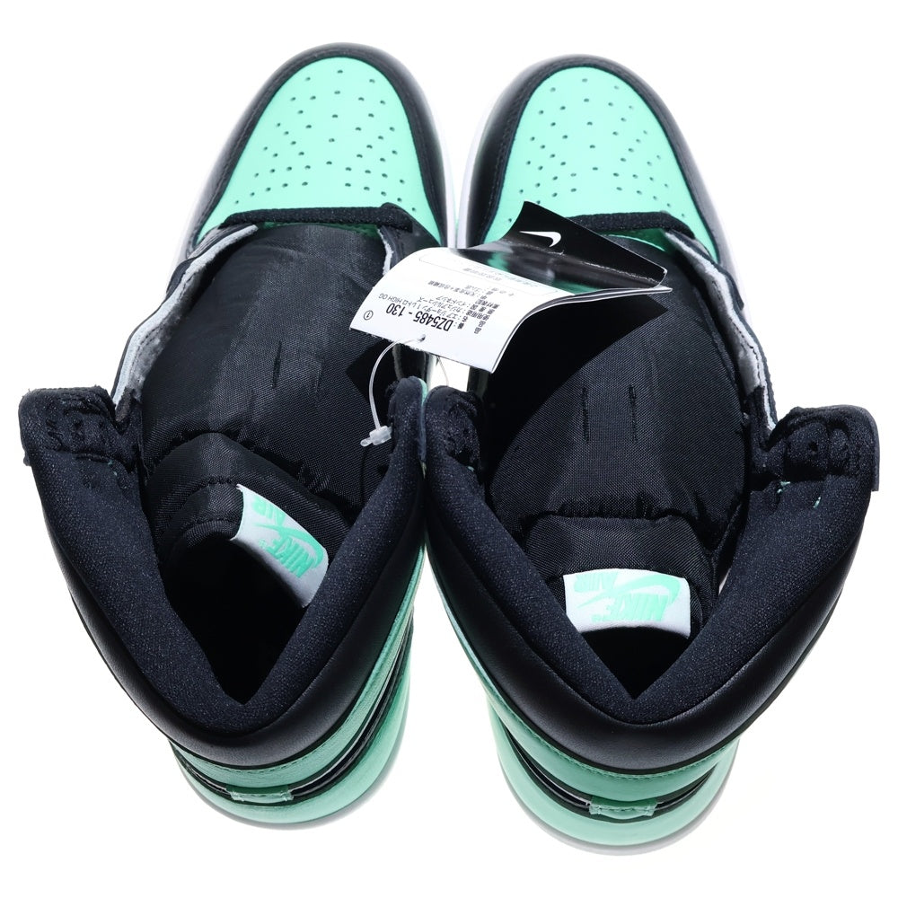 NIKE(ナイキ) AIR JORDAN 1 HI OG GREEN GLOW エアジョーダン グリーングロウ ハイカットスニーカー ライトグリーン US10/28cm DZ5485-130