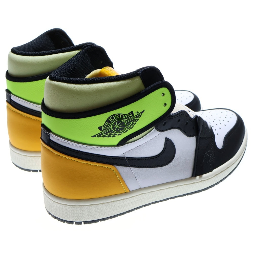NIKE(ナイキ) AIR JORDAN1 RETRO HIGH OG Volt Gold 555088-118 エアジョーダン1 ハイカットスニーカー ボルトゴールド イエロー/ホワイト US10/28cm