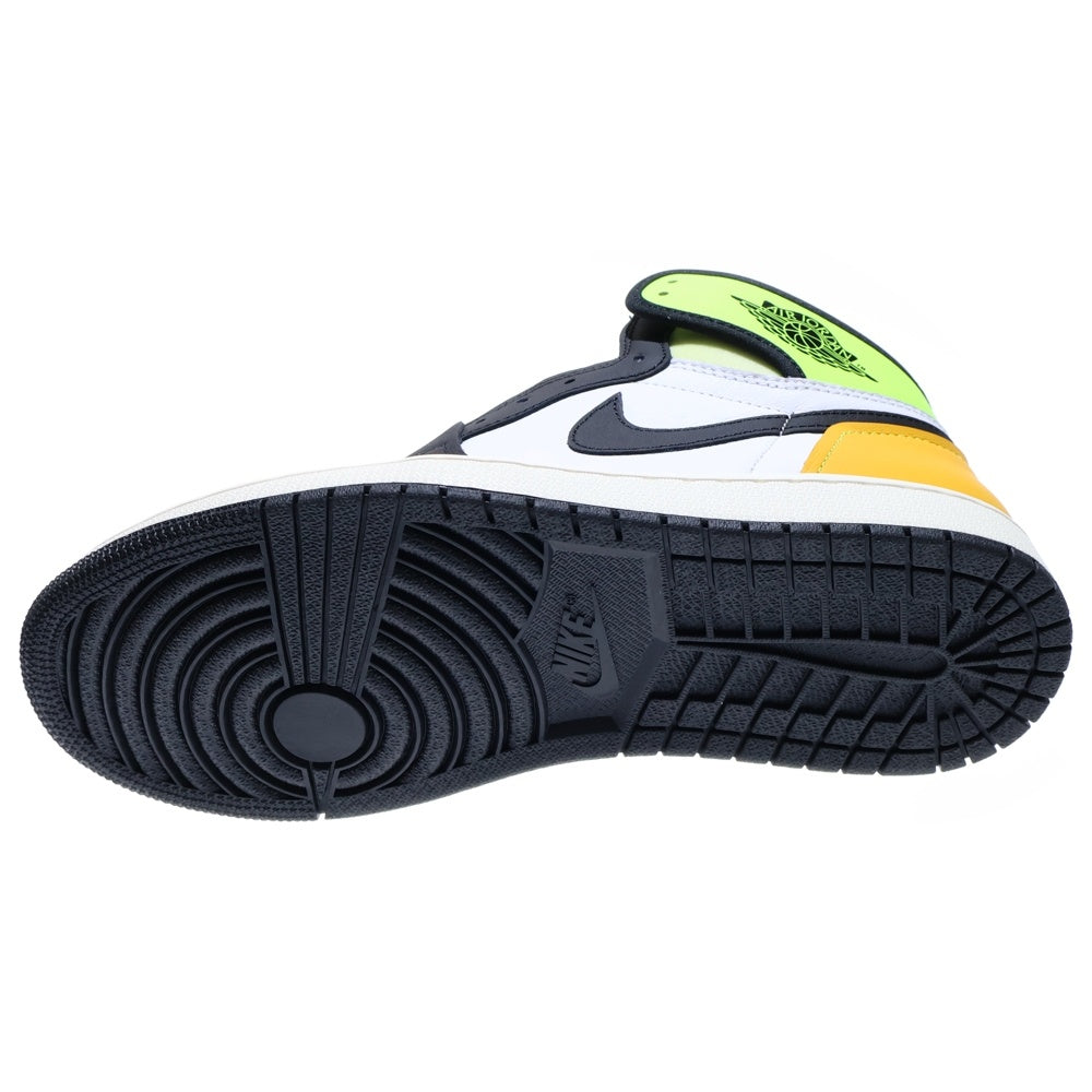 NIKE(ナイキ) AIR JORDAN1 RETRO HIGH OG Volt Gold 555088-118 エアジョーダン1 ハイカットスニーカー ボルトゴールド イエロー/ホワイト US10/28cm