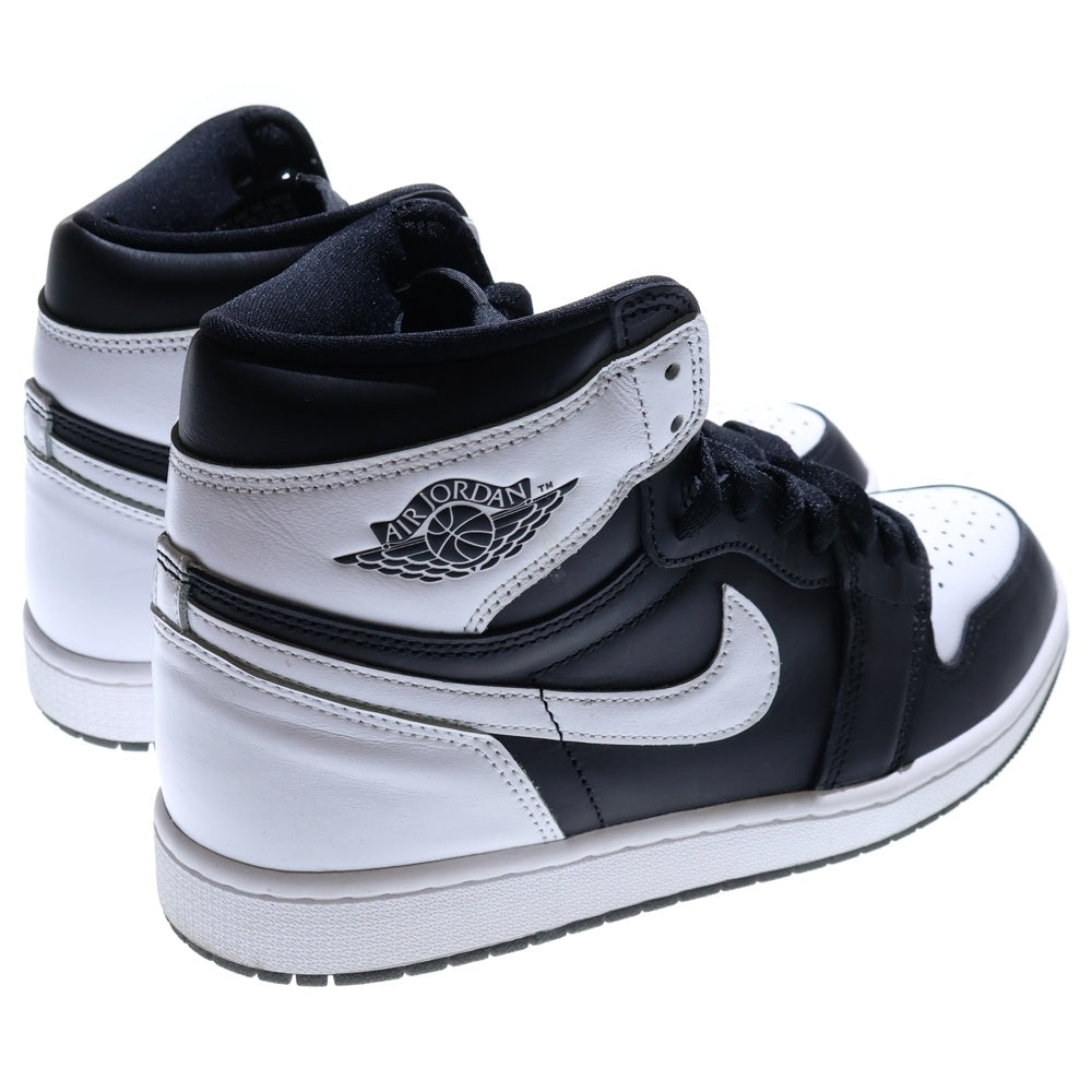 NIKE(ナイキ) Air Jordan 1 Retro High OG エアジョーダン1 レトロ OG ハイカットスニーカー ブラック/ホワイト US10/28cm DZ5485-010