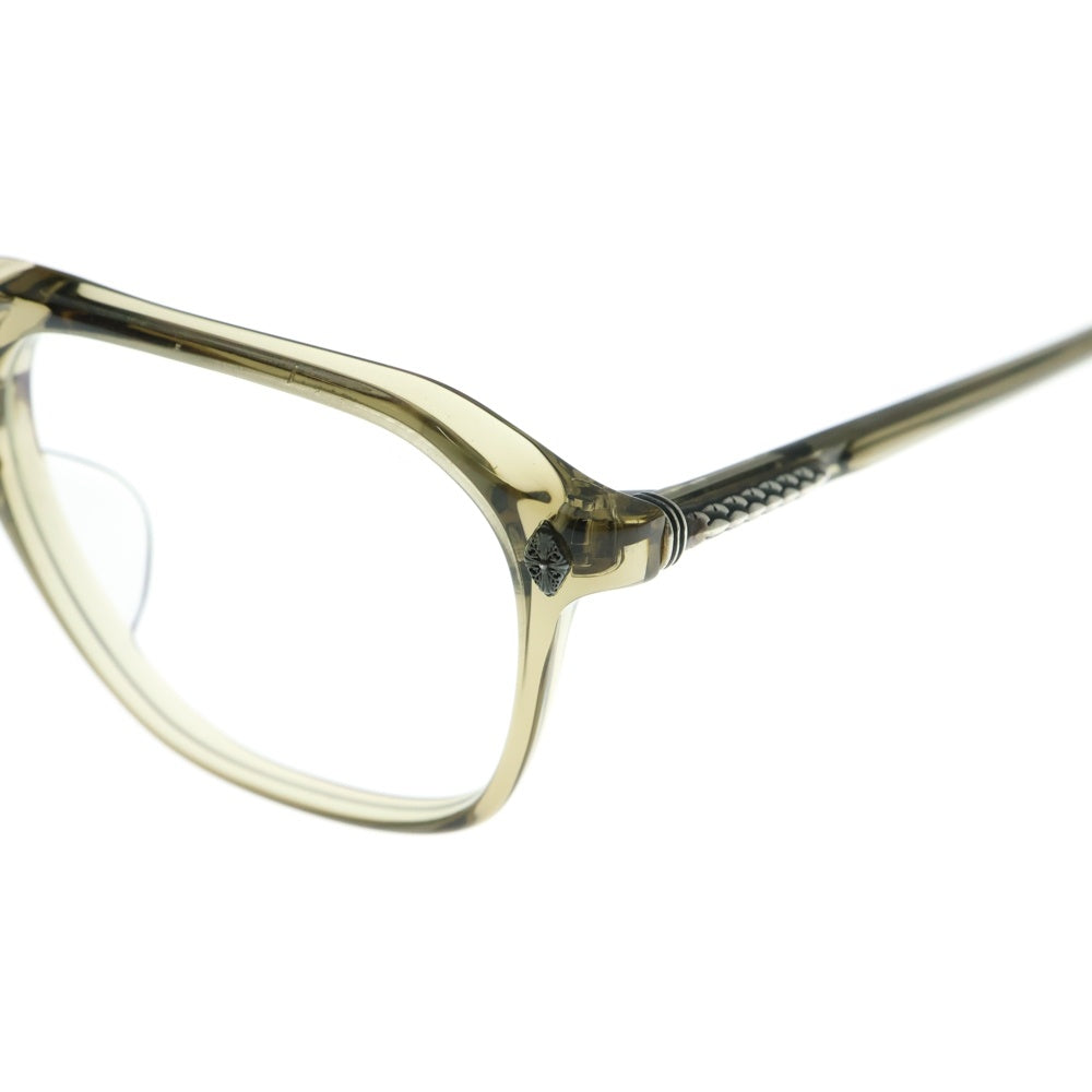 CHROME HEARTS(クロムハーツ) ZIPHER サイドフレアニーテンプルサングラス アイウェア カーキ