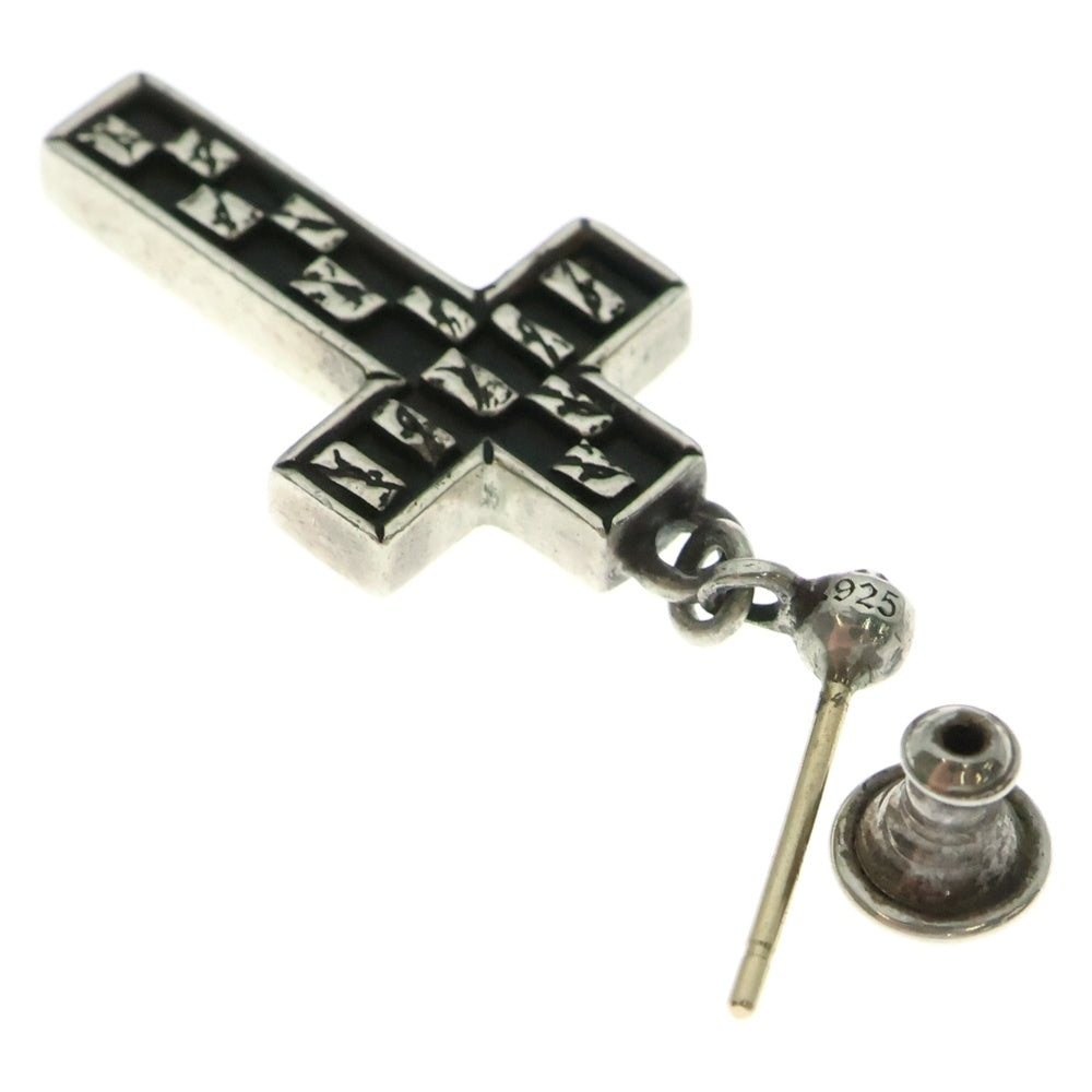 CHROME HEARTS(クロムハーツ) Matty Boy 99 EYES Cross Pendant マッティボーイ クロス ピアス シルバー