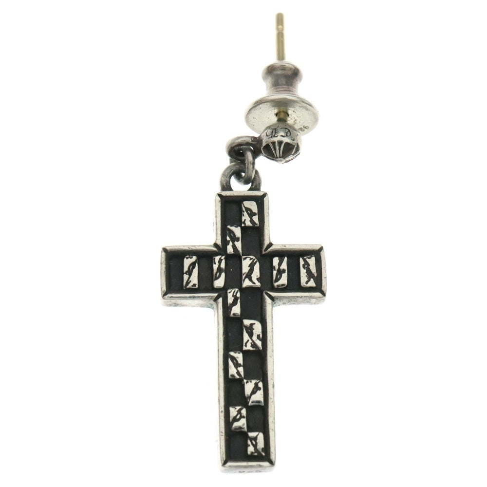 CHROME HEARTS(クロムハーツ) Matty Boy 99 EYES Cross Pendant マッティボーイ クロス ピアス シルバー