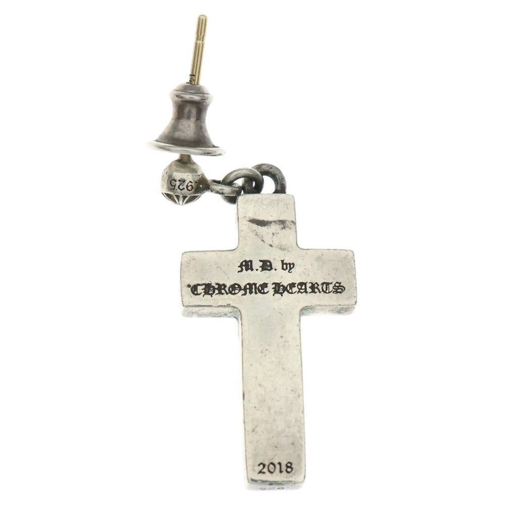 CHROME HEARTS(クロムハーツ) Matty Boy 99 EYES Cross Pendant マッティボーイ クロス ピアス シルバー