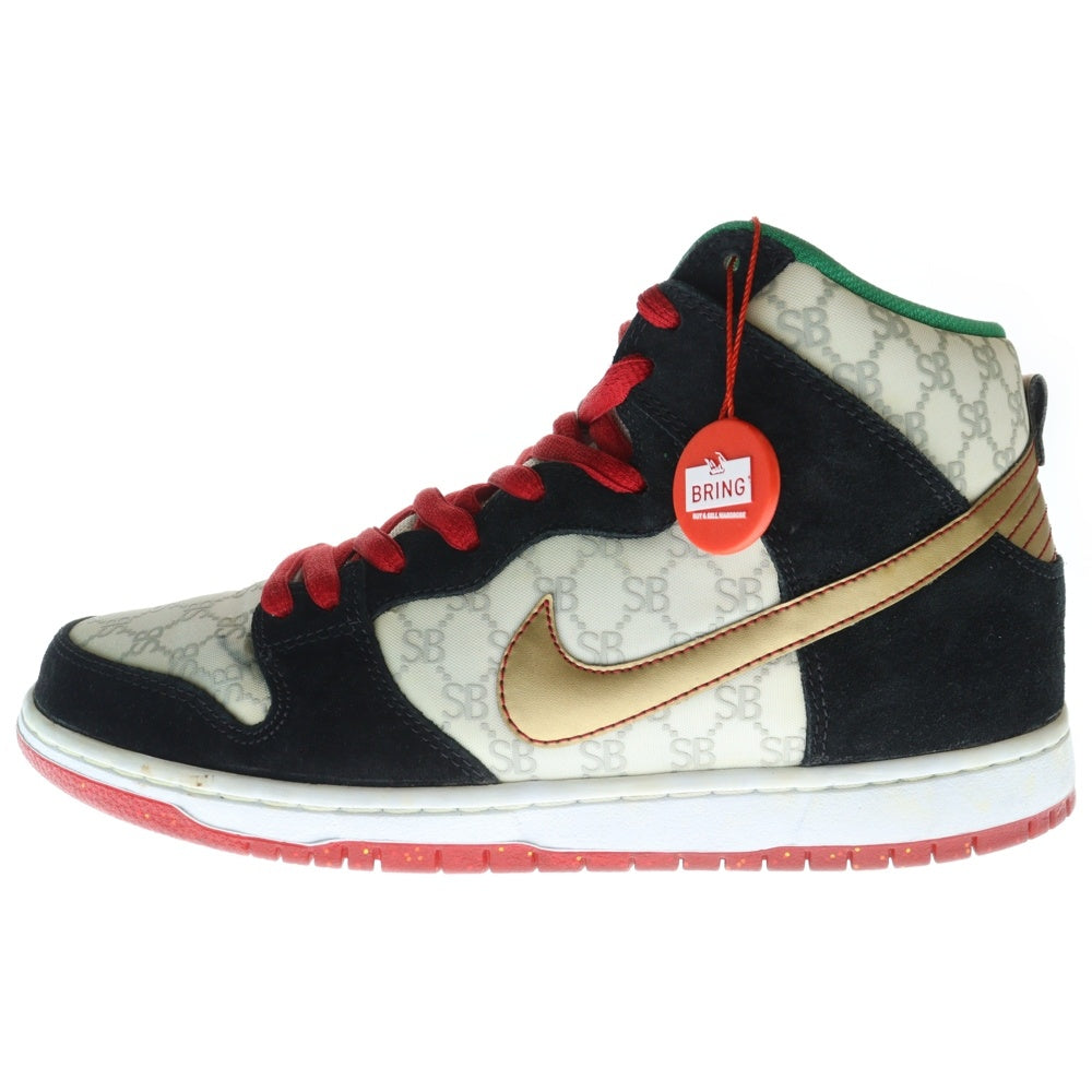 NIKE(ナイキ) Dunk High Black Sheep ダンク ハイ ブラックシープ ハイカットスニーカー ブラック/ホワイト US9.5/27.5cm 313171-170