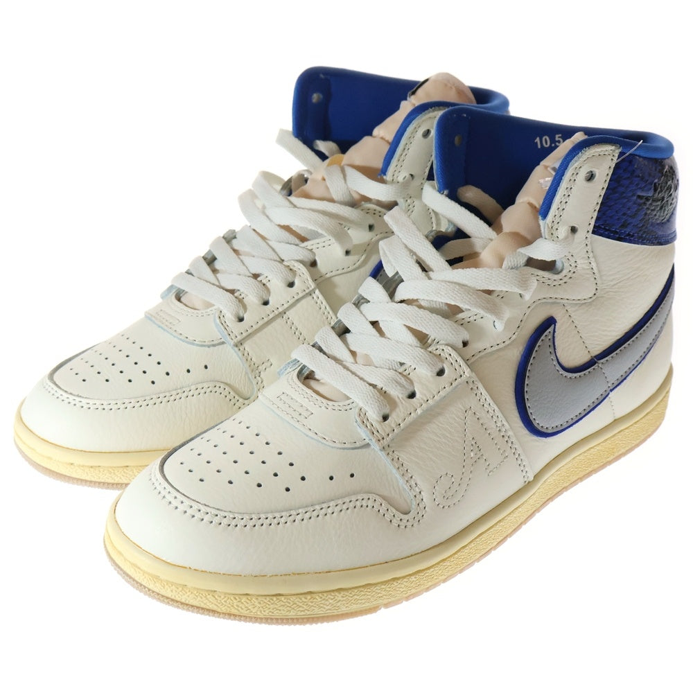 NIKE(ナイキ) ×AWAKE NY JORDAN AIR SHIP PE SP アウェイク ニューヨーク ジョーダン エアシップ ハイカットスニーカー ホワイト/ブルー US10.5/28.5cm FN8675-104