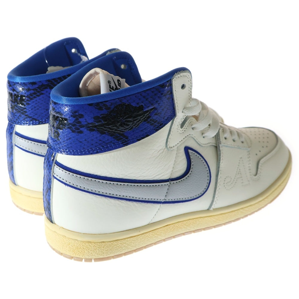 NIKE(ナイキ) ×AWAKE NY JORDAN AIR SHIP PE SP アウェイク ニューヨーク ジョーダン エアシップ ハイカットスニーカー ホワイト/ブルー US10.5/28.5cm FN8675-104