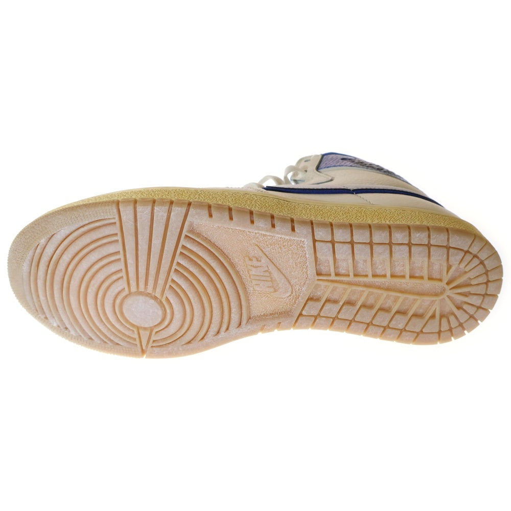 NIKE(ナイキ) ×AWAKE NY JORDAN AIR SHIP PE SP アウェイク ニューヨーク ジョーダン エアシップ ハイカットスニーカー ホワイト/ブルー US10.5/28.5cm FN8675-104