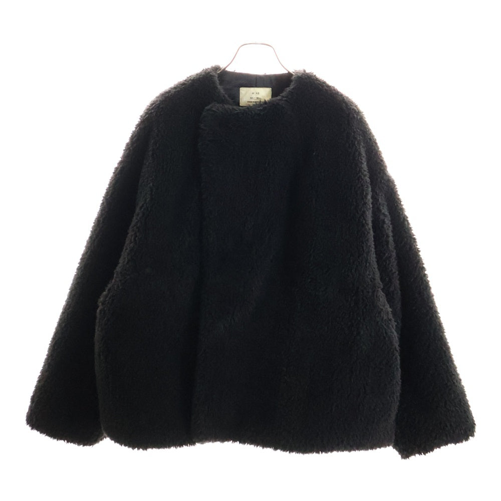HYKE(ハイク) 21AW FAUX SHEARLING JACKET フェイクファーシリアリングジャケット レディース ブラック 17308
