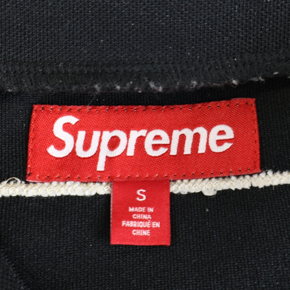 SUPREME(シュプリーム) 25AW Fire & Ice Hockey Jersey ファイヤーアンドアイスホッケージャージ 長袖ゲームシャツ ブラック/ベージュ