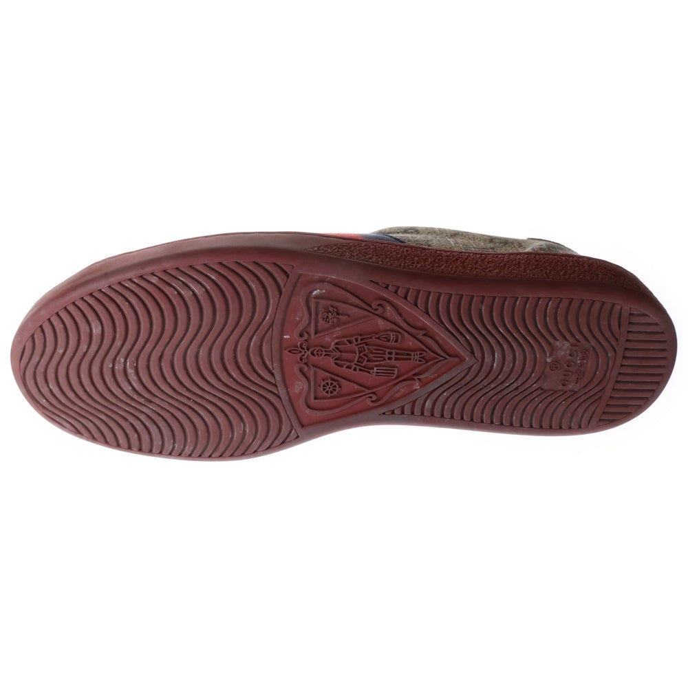 GUCCI(グッチ) ACE SUPREME エース GGスプリーム ベージュ/レッド 429445 K2LH0