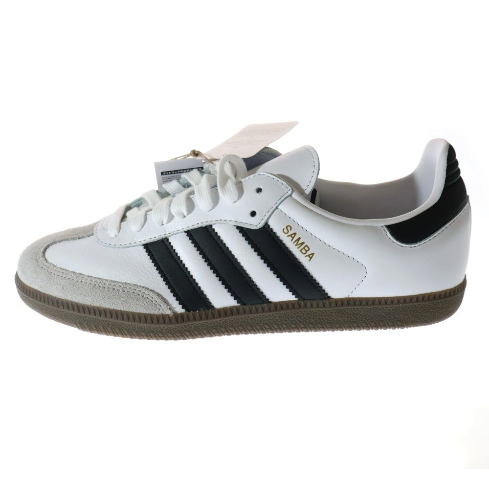 adidas(アディダス) SAMBA OG サンバ ローカットスニーカー ホワイト/ブラック レディース US7/25cm B75806