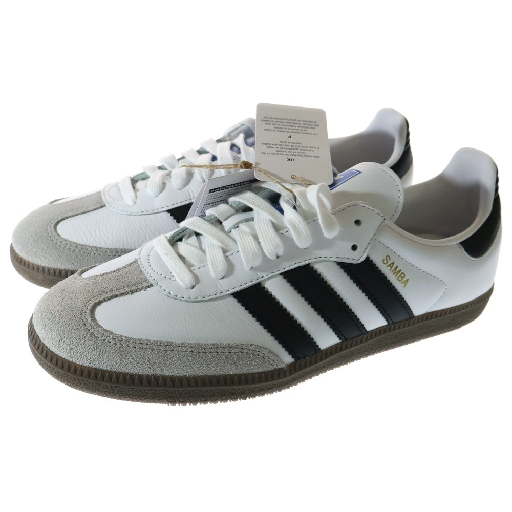 adidas(アディダス) SAMBA OG サンバ ローカットスニーカー ホワイト/ブラック レディース US7/25cm B75806