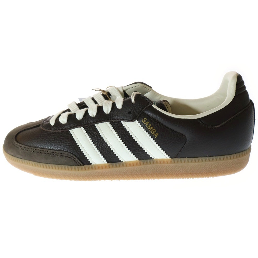 adidas(アディダス) SAMBA OG サンバ ローカットスニーカー ブラウン/ホワイト US8.5/26.5 JR0891