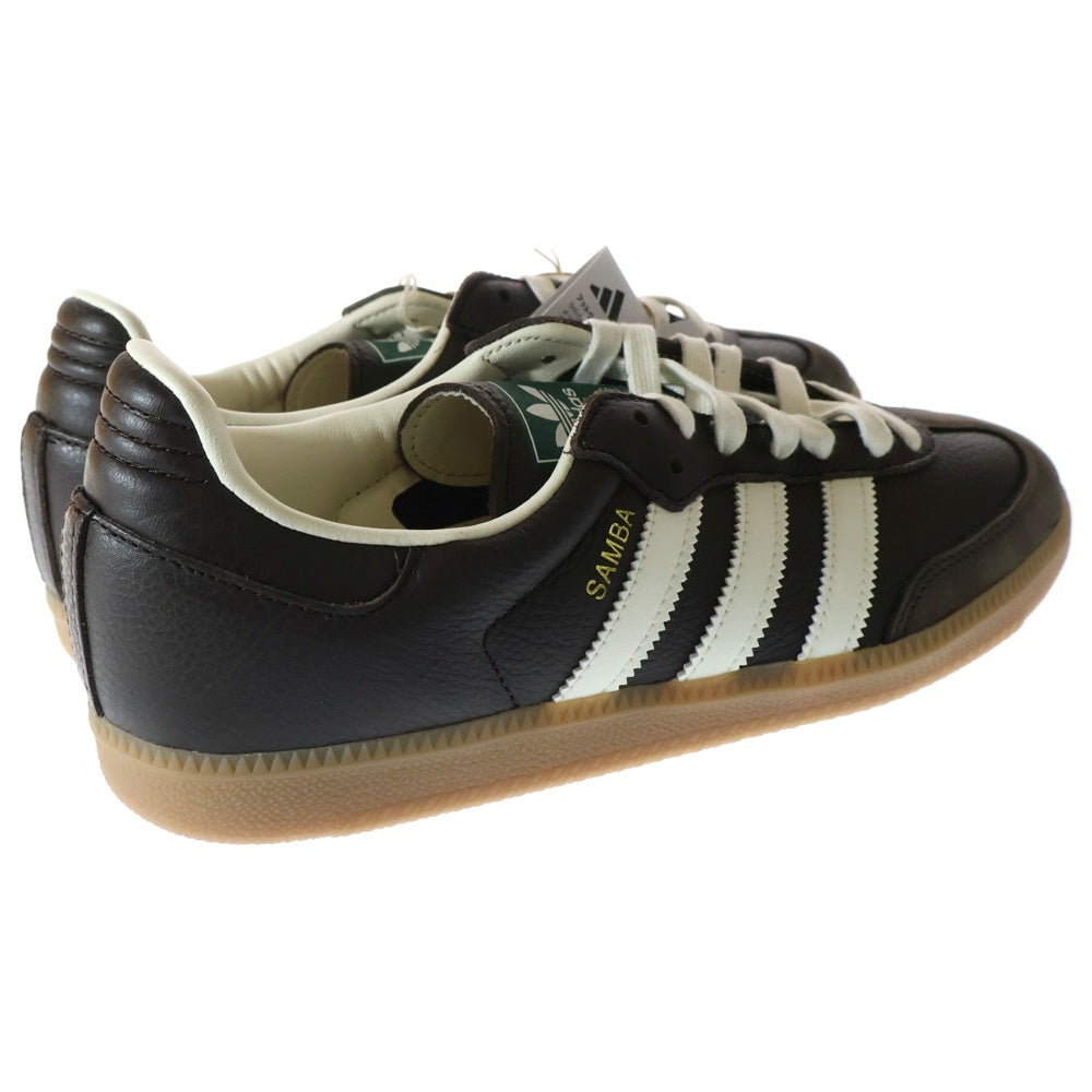 adidas(アディダス) SAMBA OG サンバ ローカットスニーカー ブラウン/ホワイト US8.5/26.5 JR0891