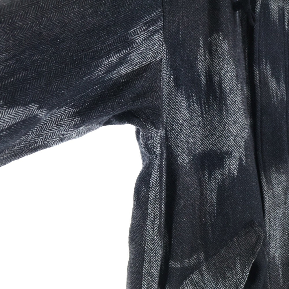 s'yte(サイト) CAMOUFLAGE TWEED MODS COAT カモフラージュモッズコート アウター グレー UB-C12-108