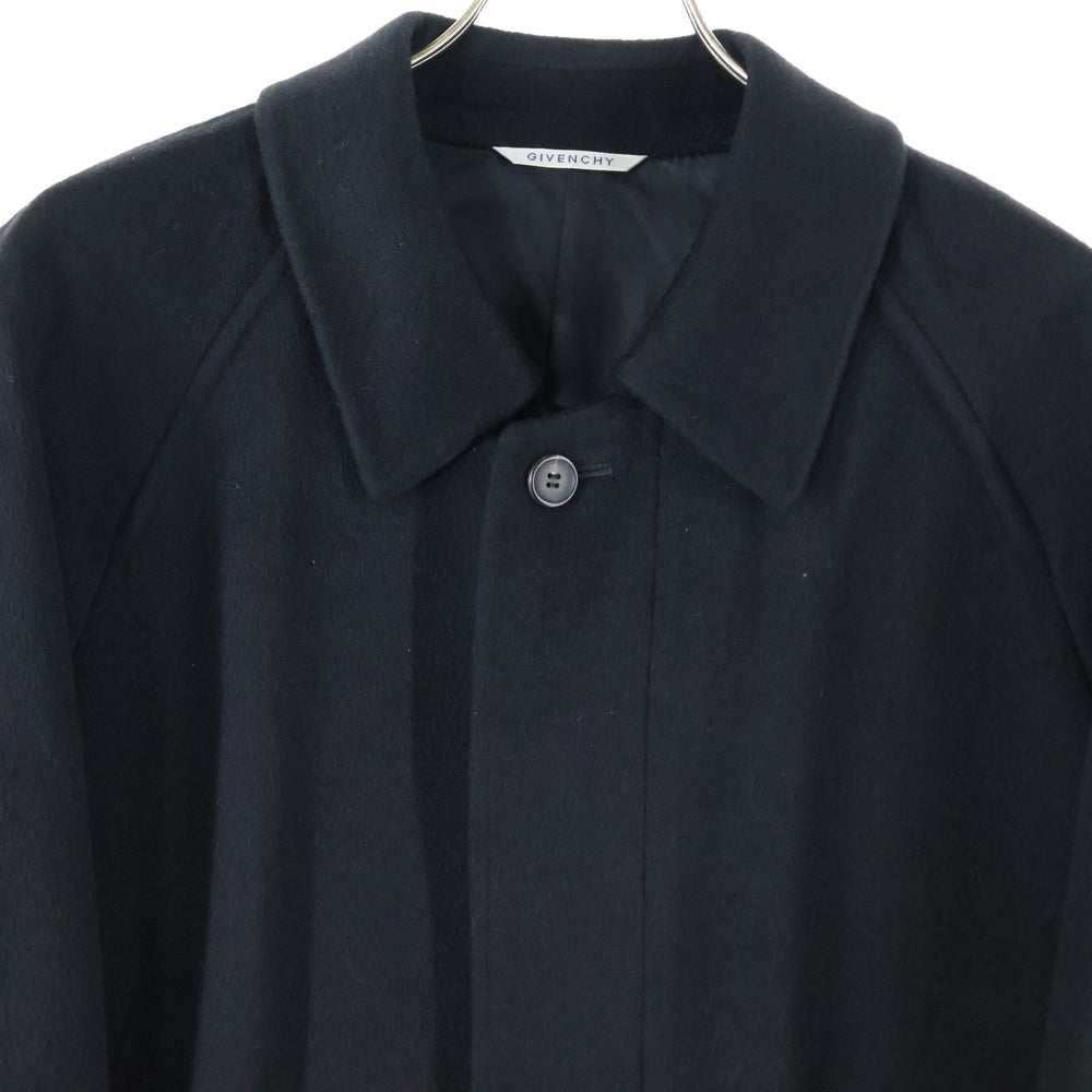 GIVENCHY(ジバンシィ) 90's ムッシュジバンシー キュプラステンカラーコート ブラック