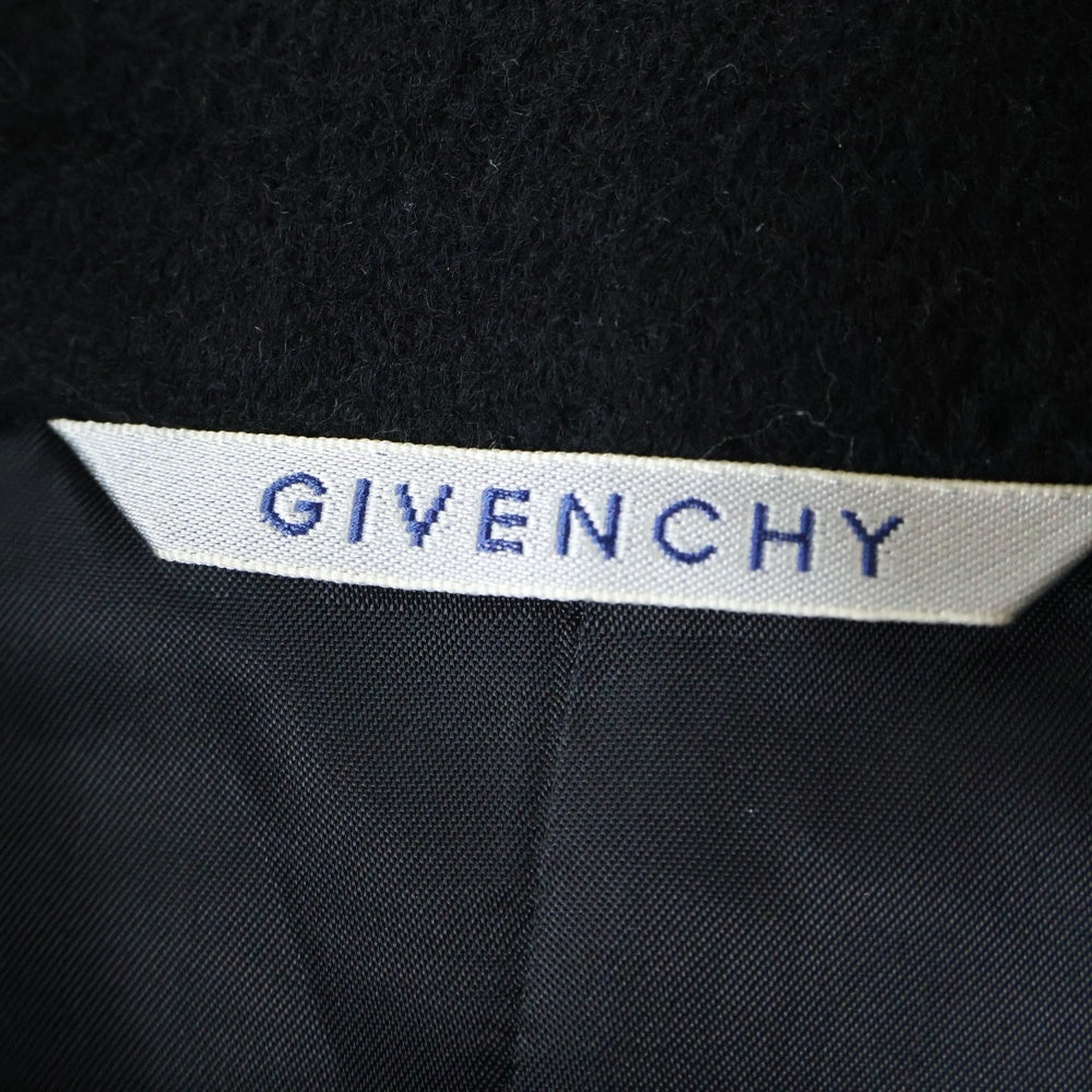 GIVENCHY(ジバンシィ) 90's ムッシュジバンシー キュプラステンカラーコート ブラック
