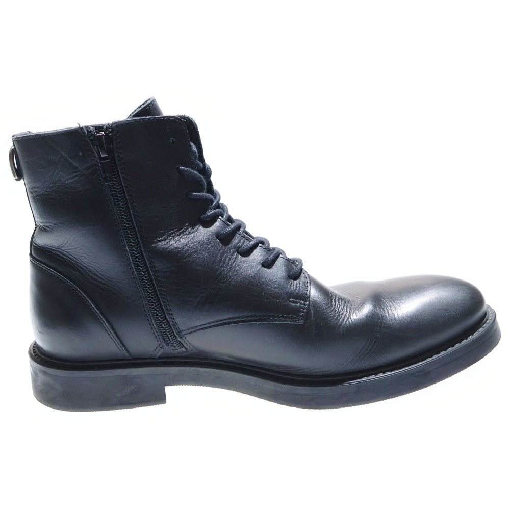 REPLAY(リプレイ) ハイカットレザーブーツ ブラック