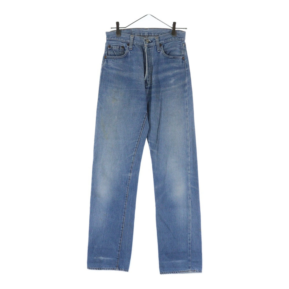 Levi's(リーバイス) 70-80s 66前期 ボタン裏刻印6 両面Rタブ デニム パンツ インディゴ