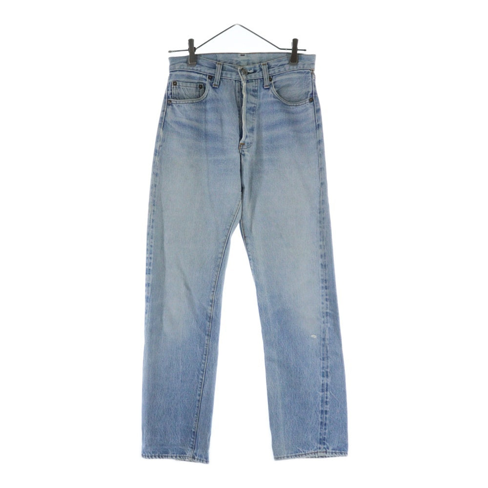 Levi's(リーバイス) 70-80s 66後期 ボタン裏刻印6 両面Rタブデニム パンツ インディゴ レディース